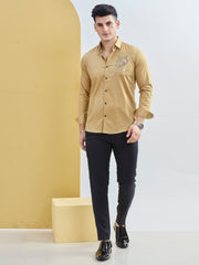 Embro Shirt Khaki 2