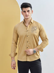 Embro Shirt Khaki 2