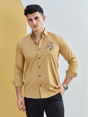 Embro Shirt Khaki 3