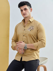 Embro Shirt Khaki 3