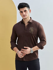 Embro Shirt Brown 1
