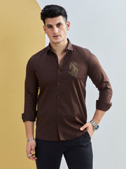 Embro Shirt Brown 1