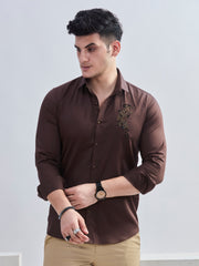Embro Shirt Brown