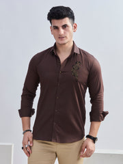 Embro Shirt Brown