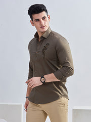 Embro Shirt Green