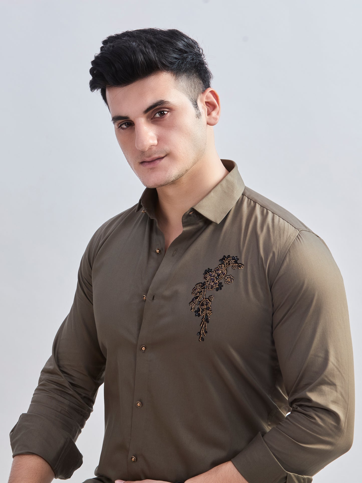 Embro Shirt Green