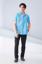 EUROPEAN LINEN SKY BLUE (HS)