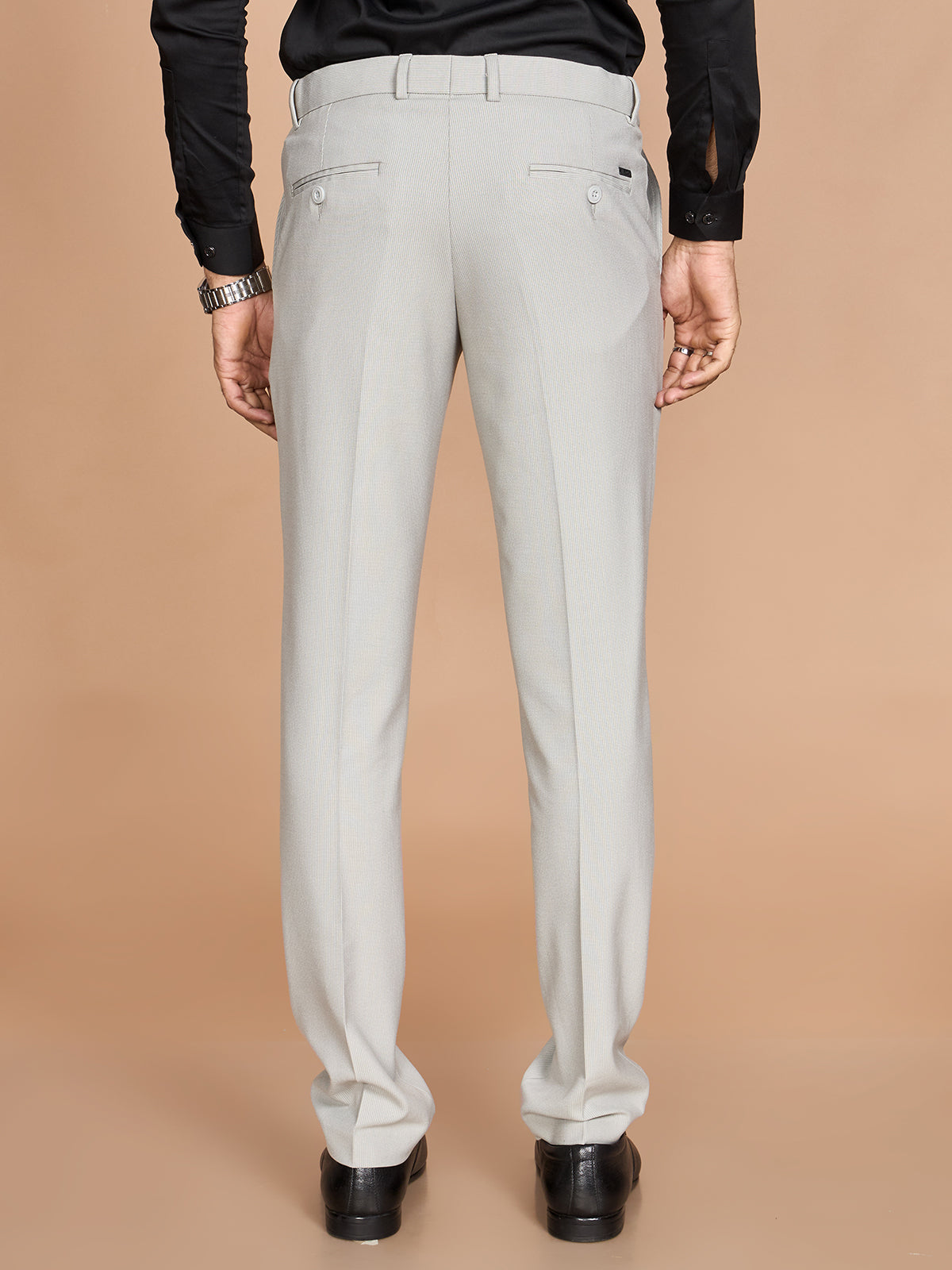 Strip 4 Way Stretch Pant-Grey