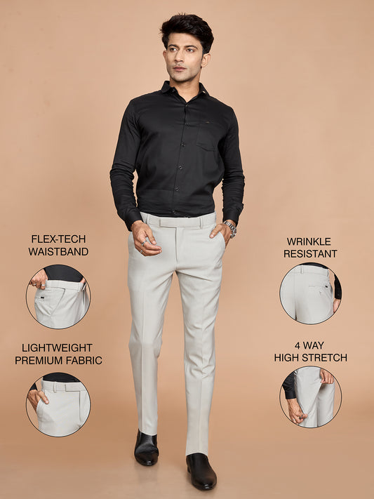 Strip 4 Way Stretch Pant-Grey