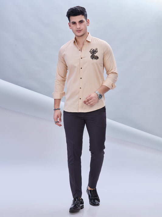 Embro Shirt Cream 2