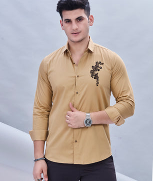 Embro Shirt Khaki