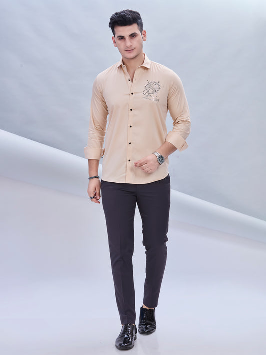 Embro Shirt Beige 2