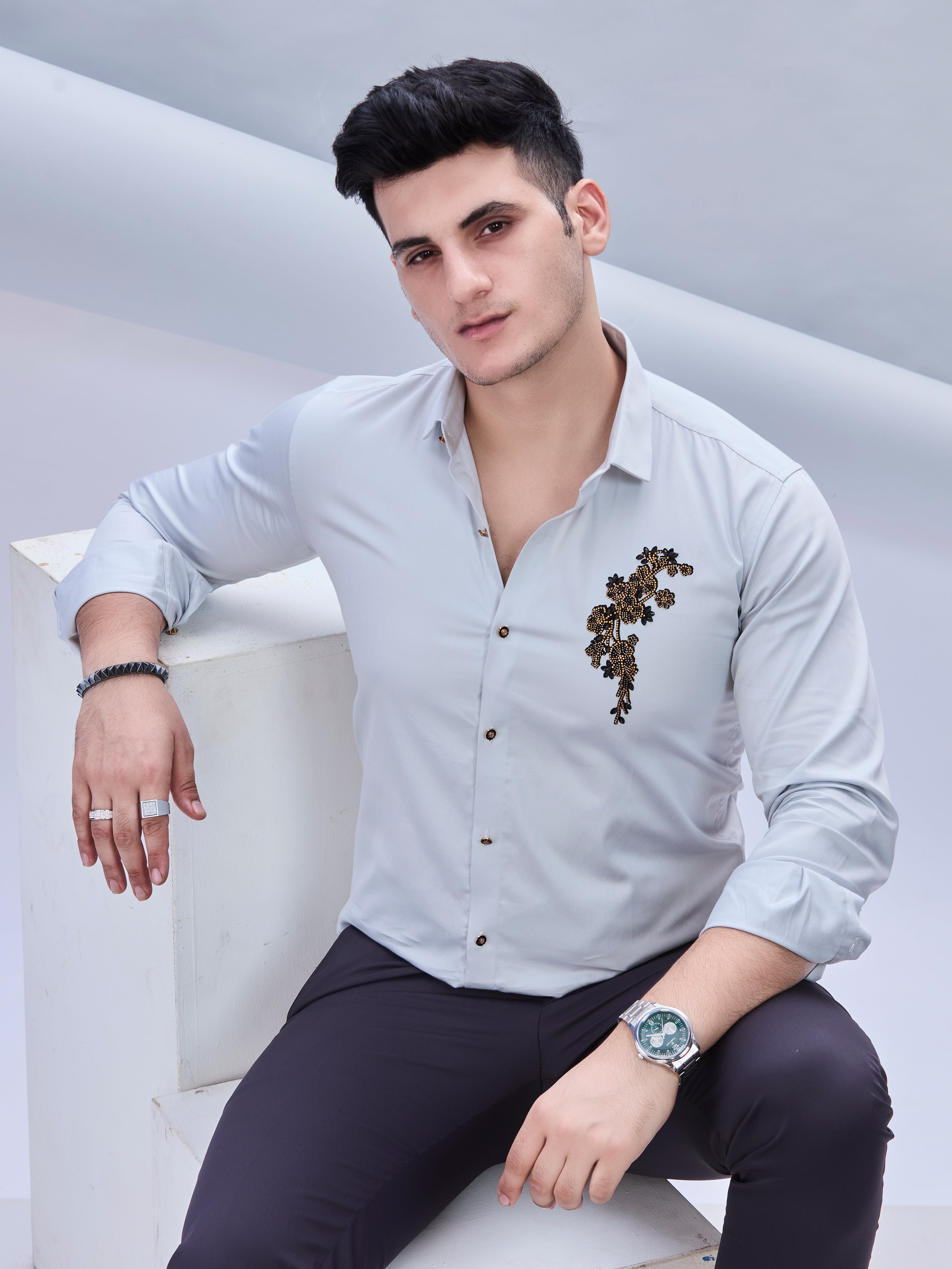 Embro Shirt Sky Blue