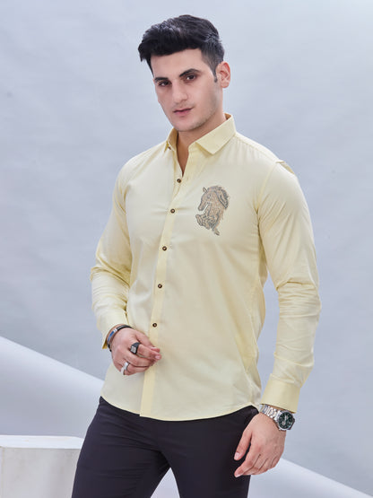 Embro Shirt Yellow