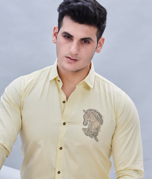 Embro Shirt Yellow