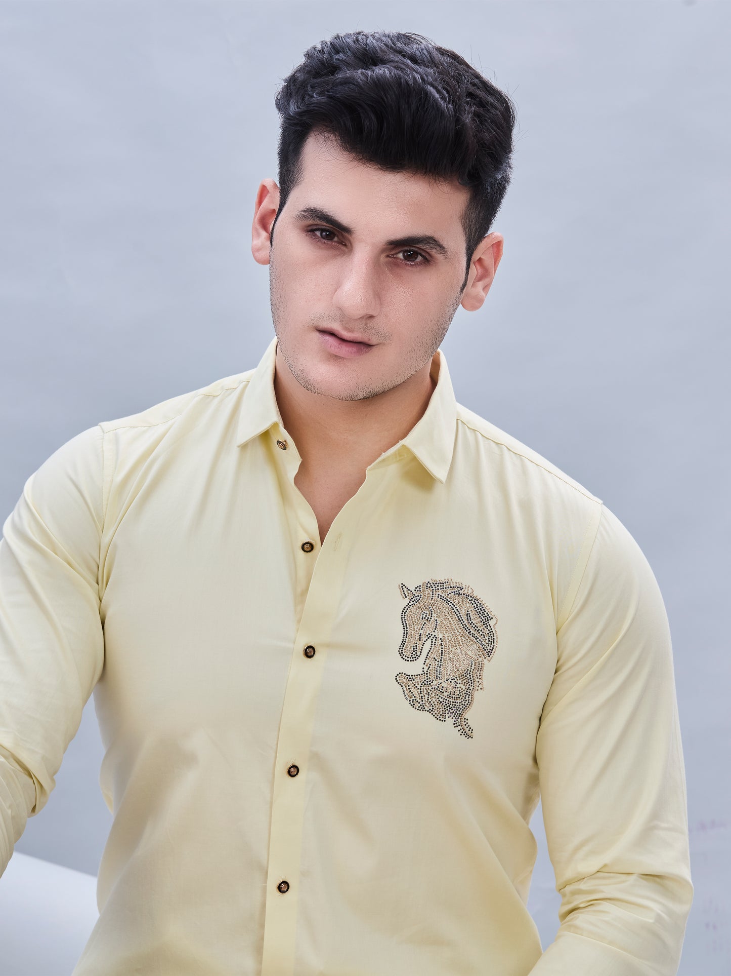 Embro Shirt Yellow