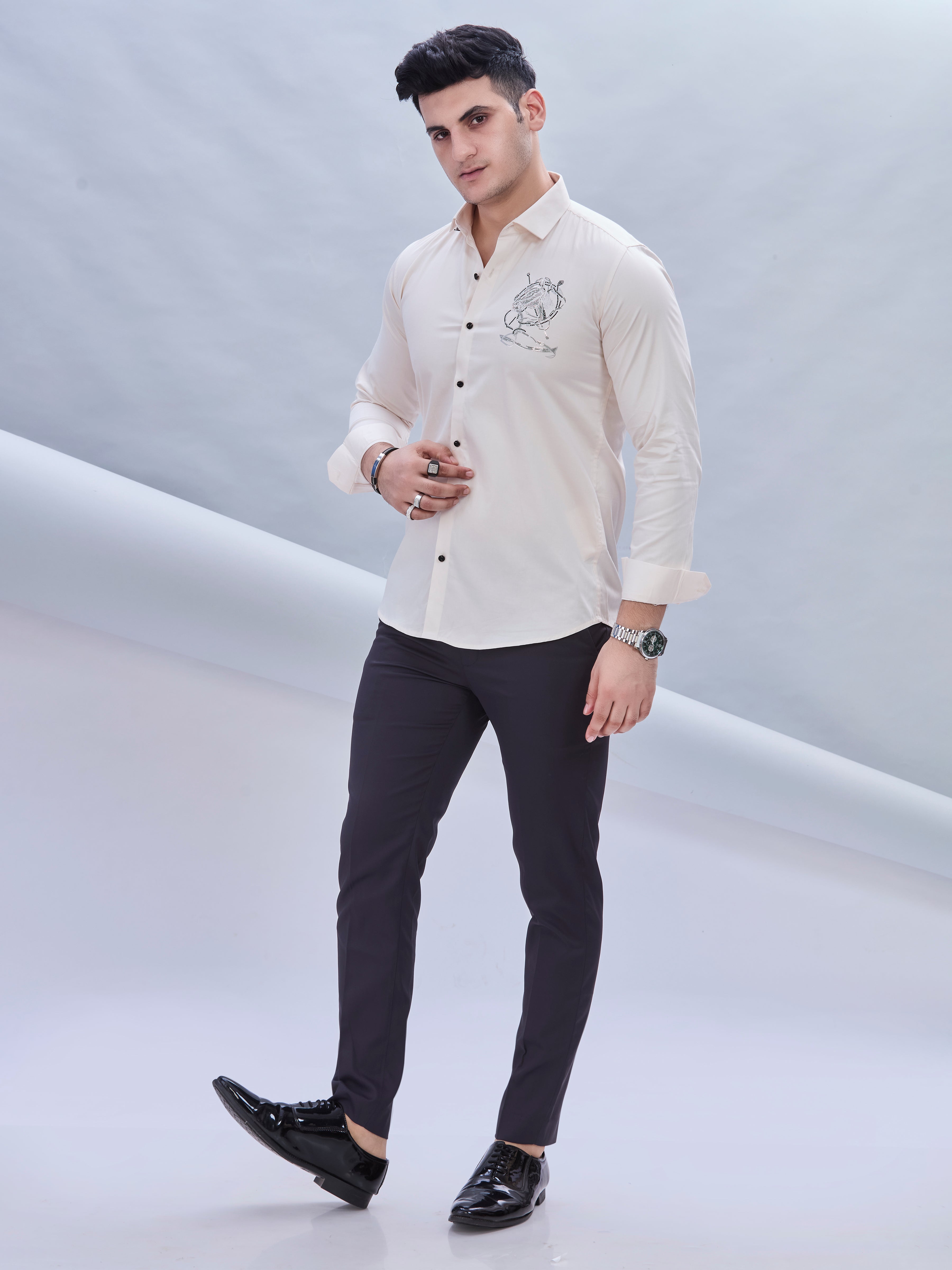 Embro Shirt Cream 3