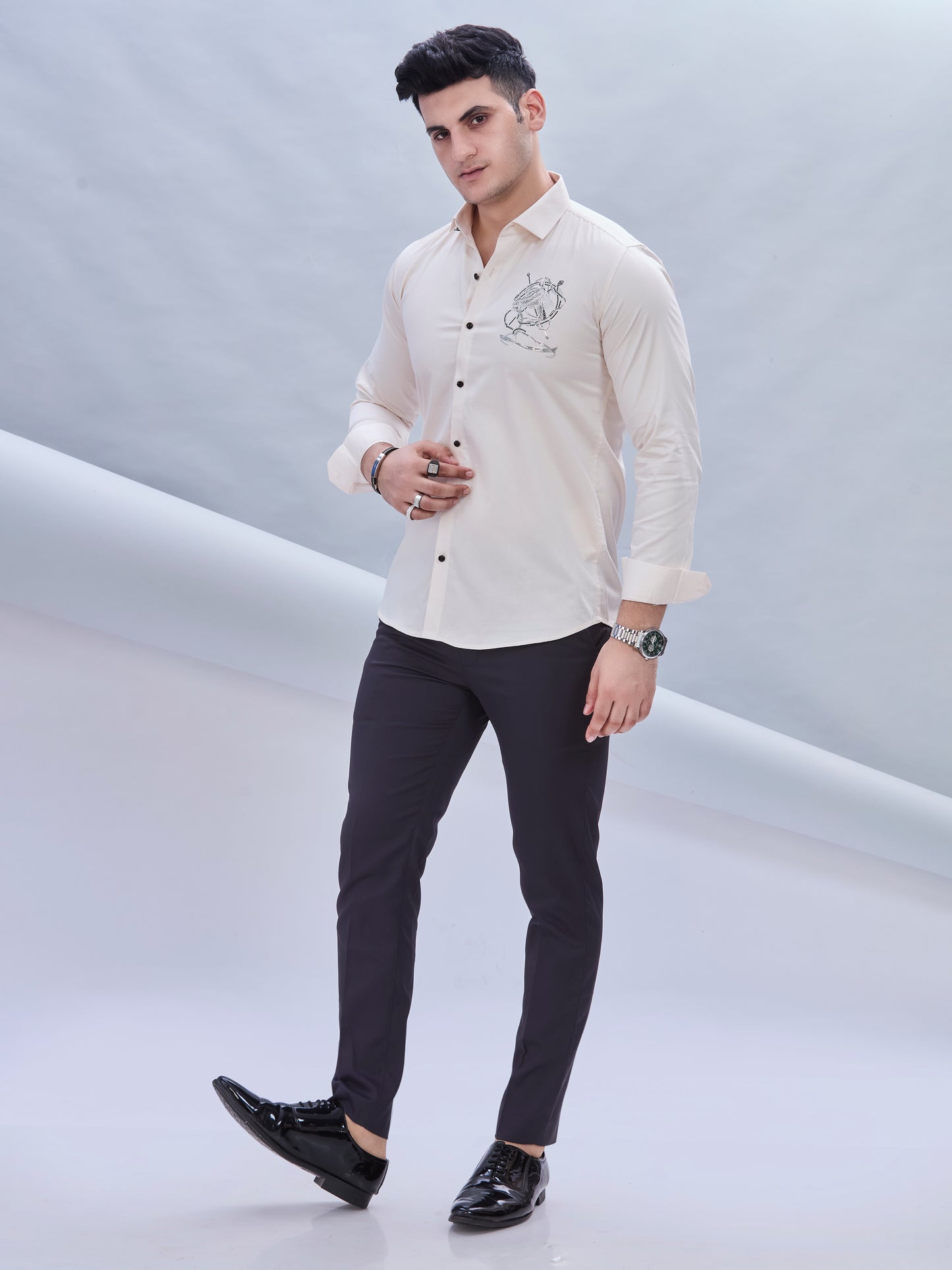 Embro Shirt Cream 3