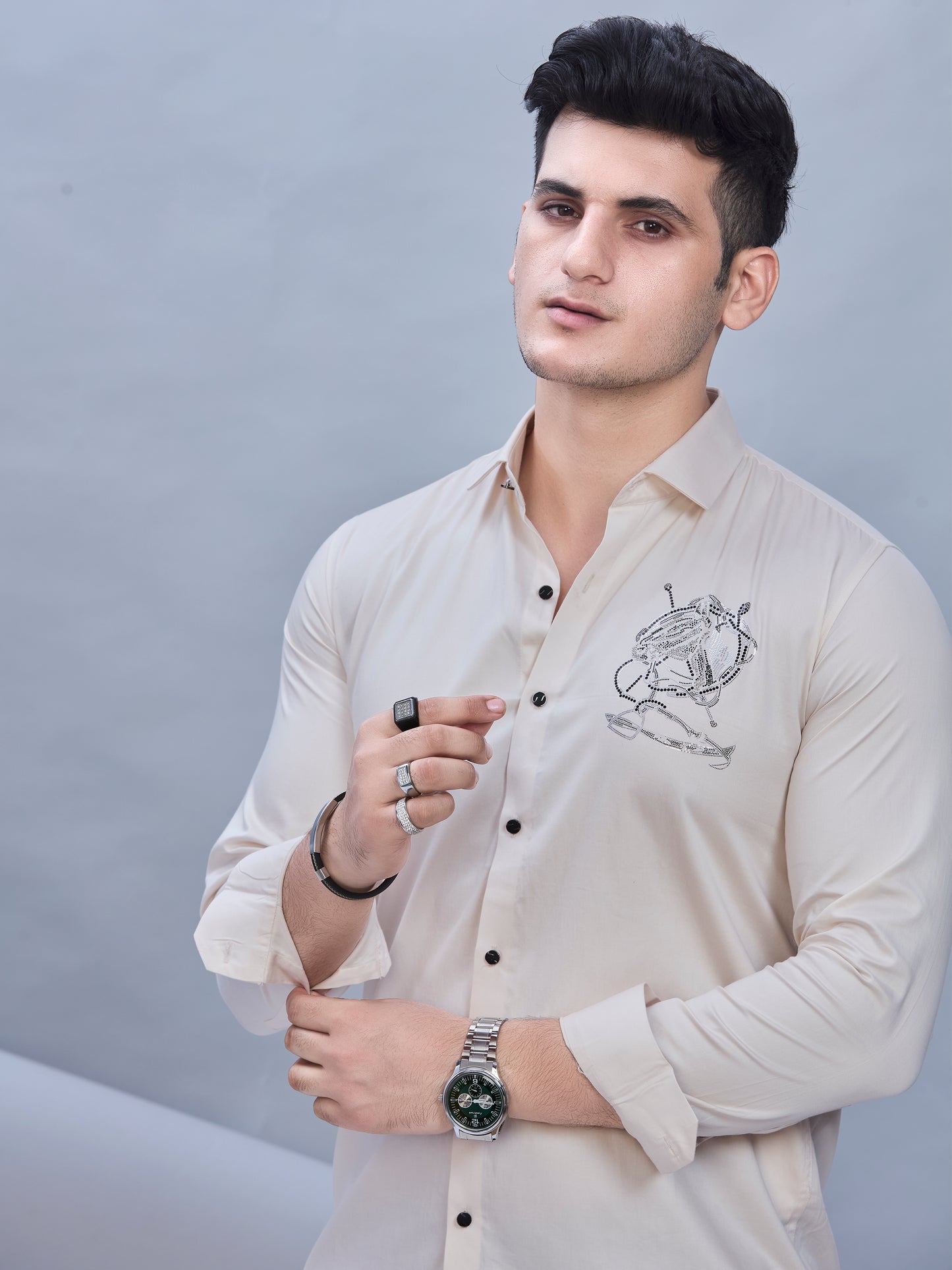 Embro Shirt Cream 3