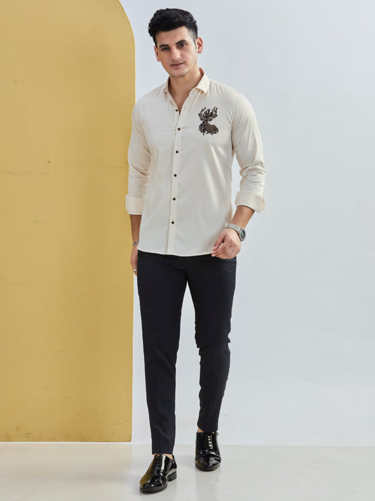 Embro Shirt Beige 1