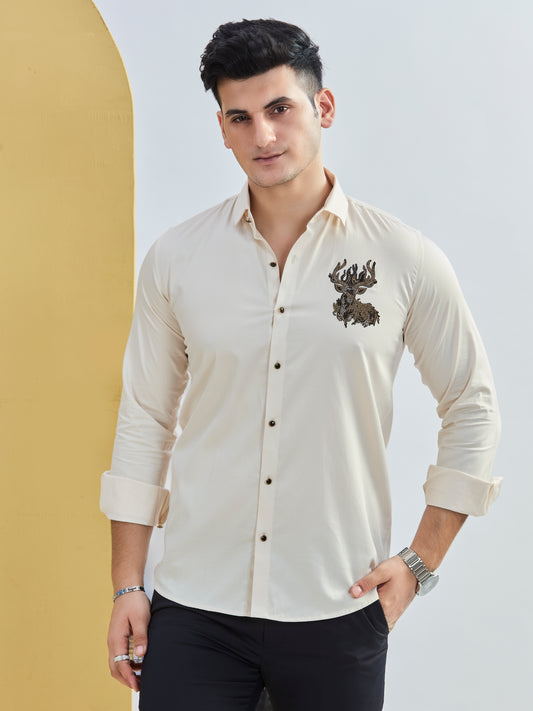 Embro Shirt Beige 1