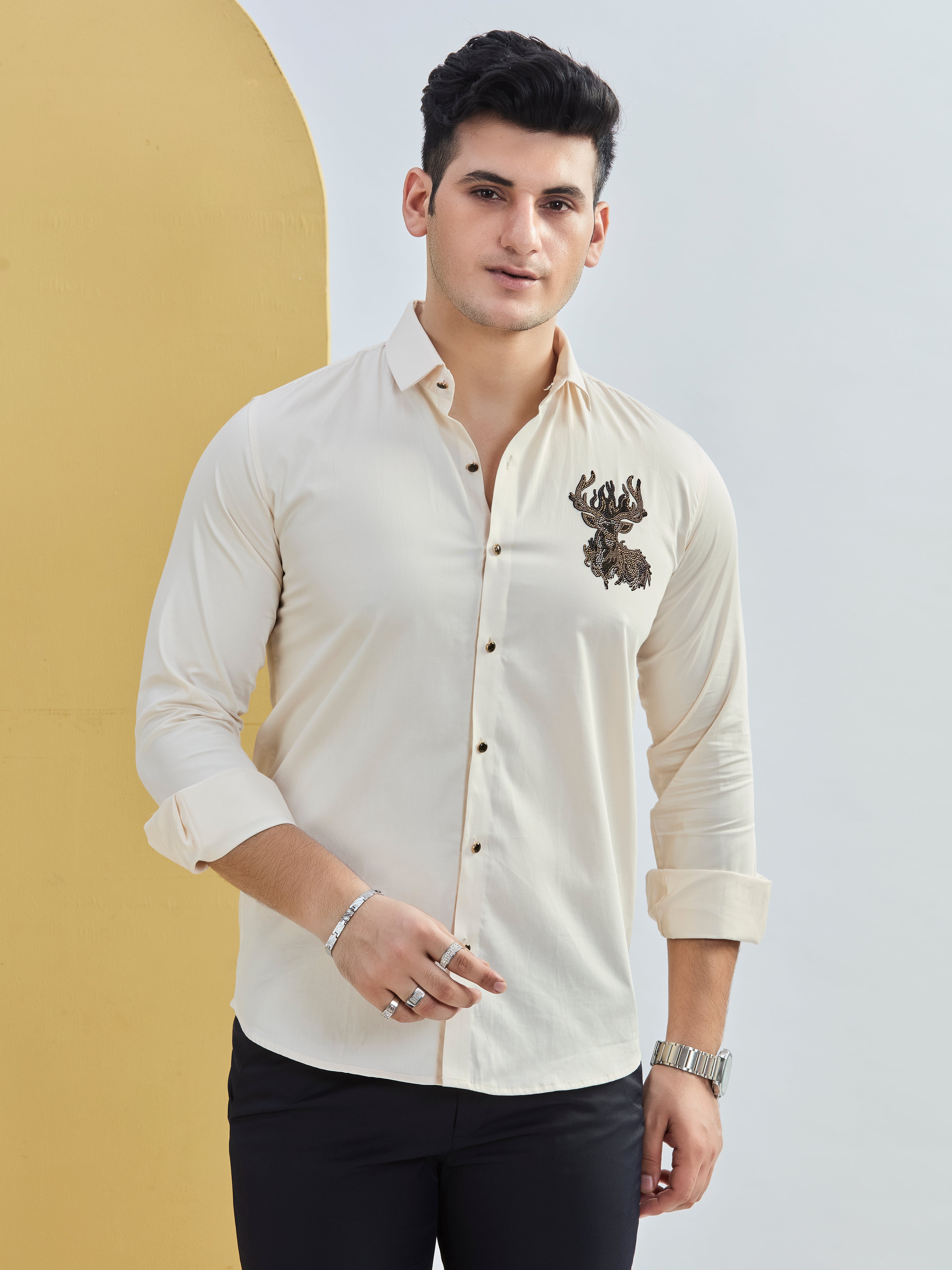 Embro Shirt Beige 1