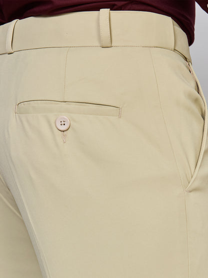 Flexi Waist Pista Formal Pants for Men