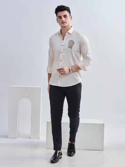 Embro Shirt Cream 1