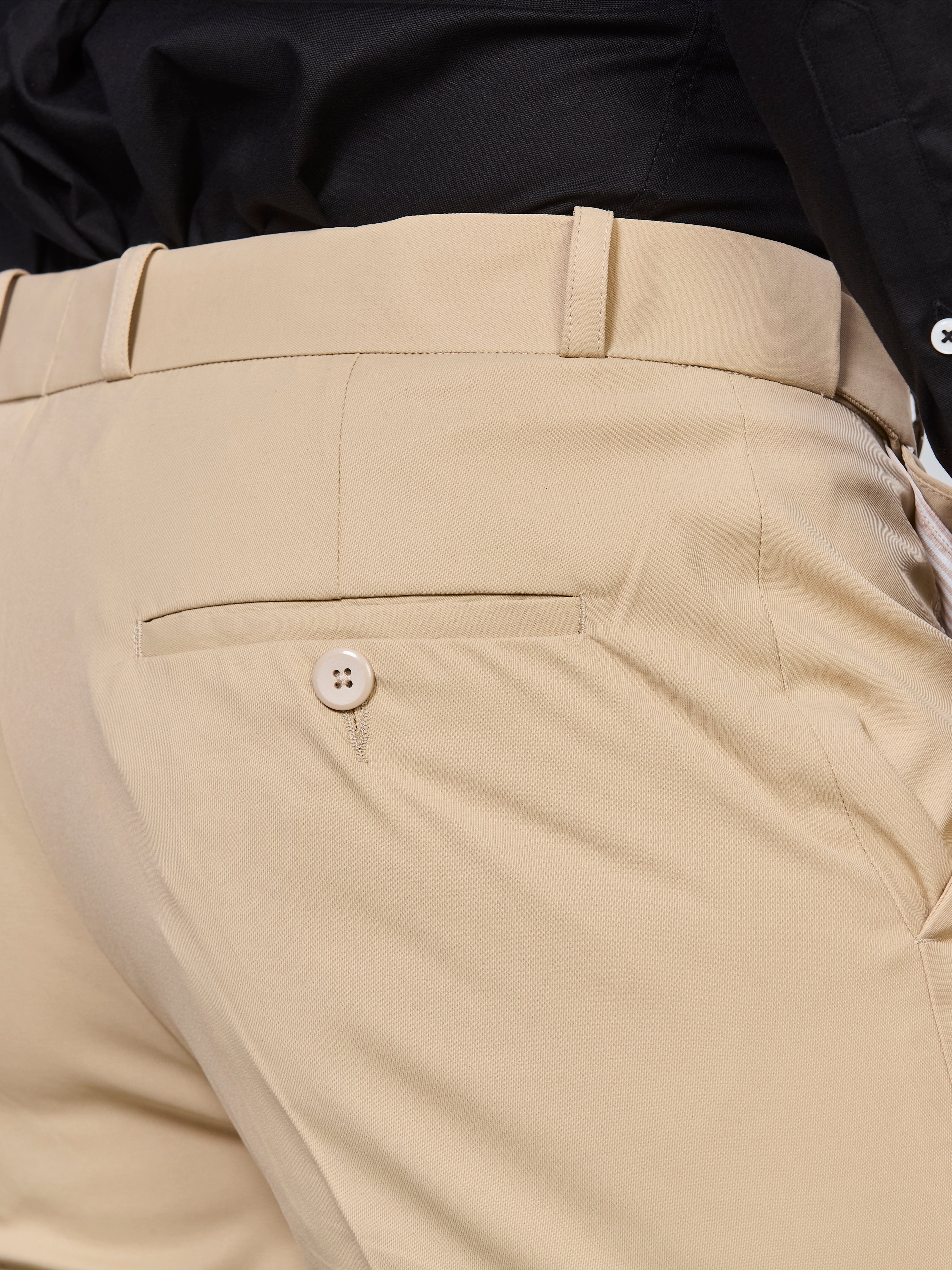 Flexi Waist Beige