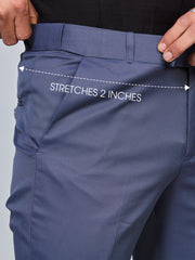 Flexi Waist Blue