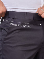 Flexi Waist Dark Grey