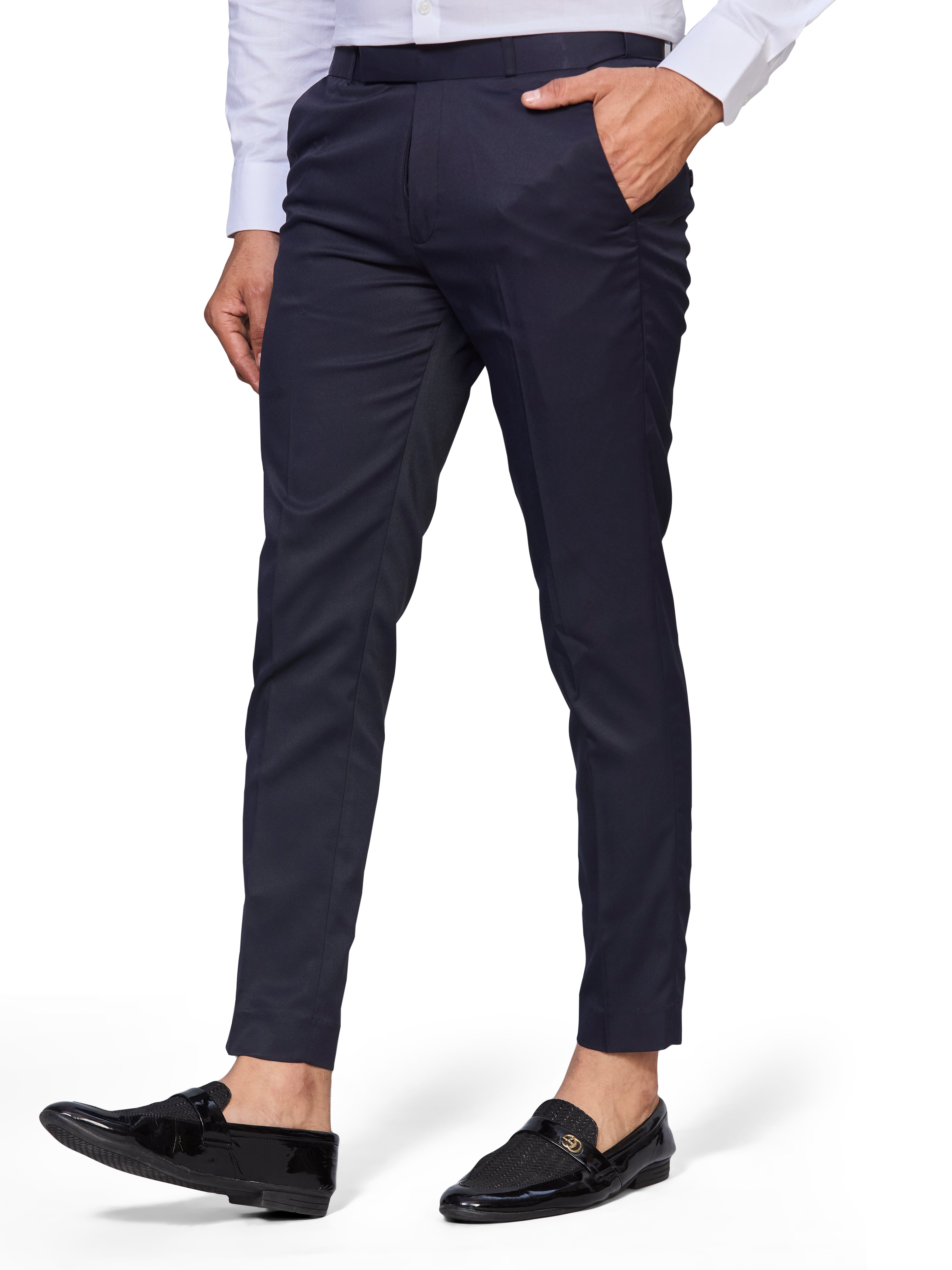 Flexi Waist Navy Blue