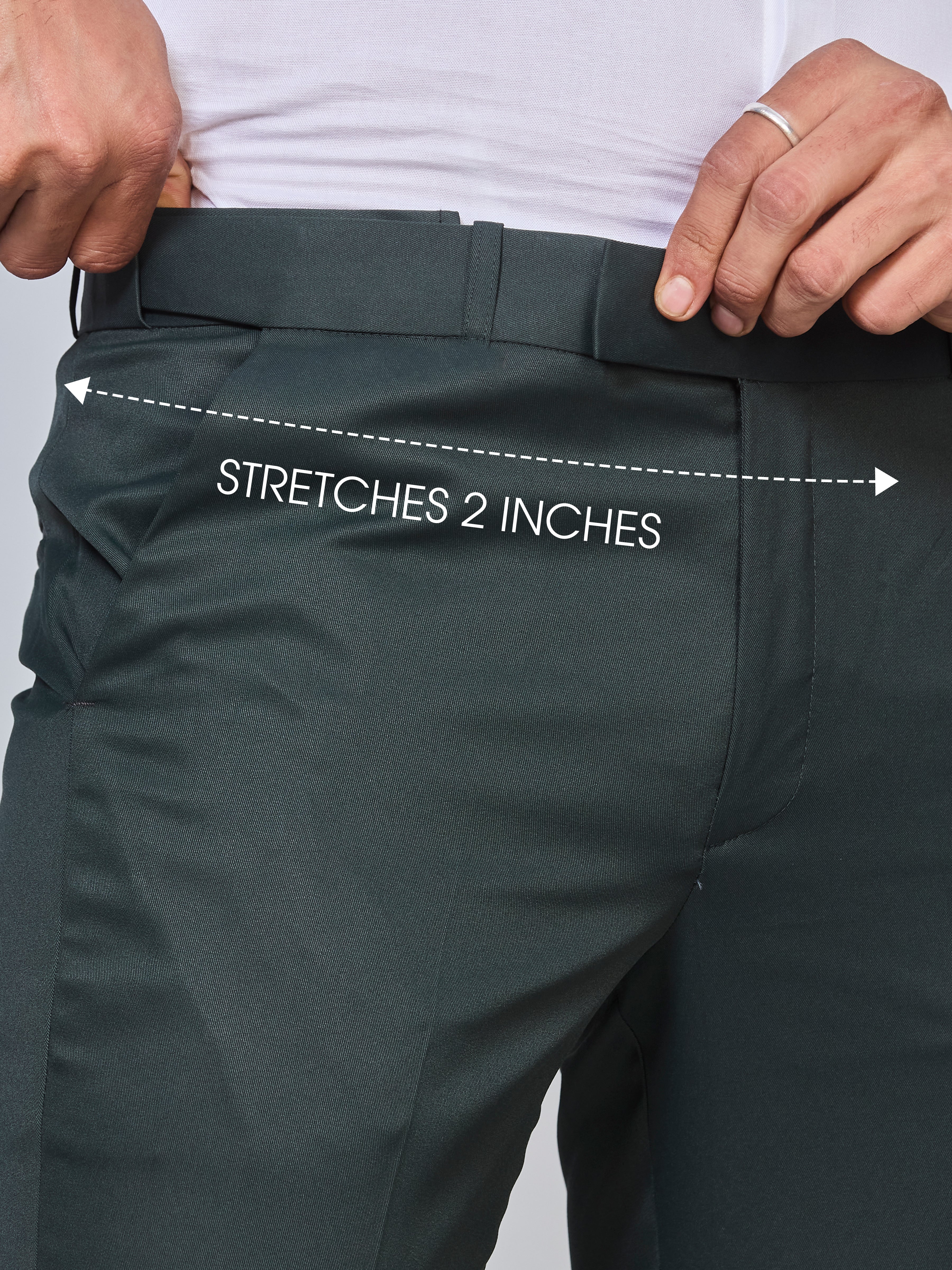 Flexi Waist Green