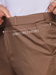 Flexi Waist Brown