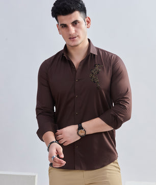 Embro Shirt Brown