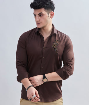 Embro Shirt Brown