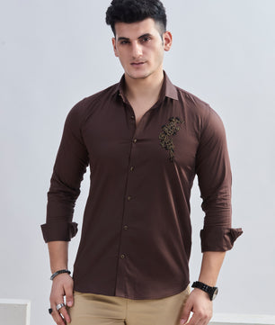 Embro Shirt Brown