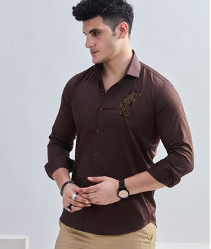 Embro Shirt Brown
