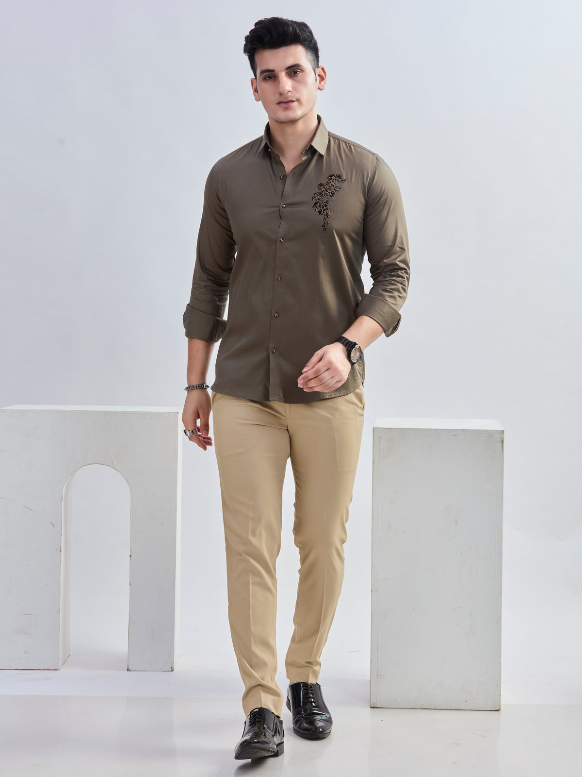 Embro Shirt Green