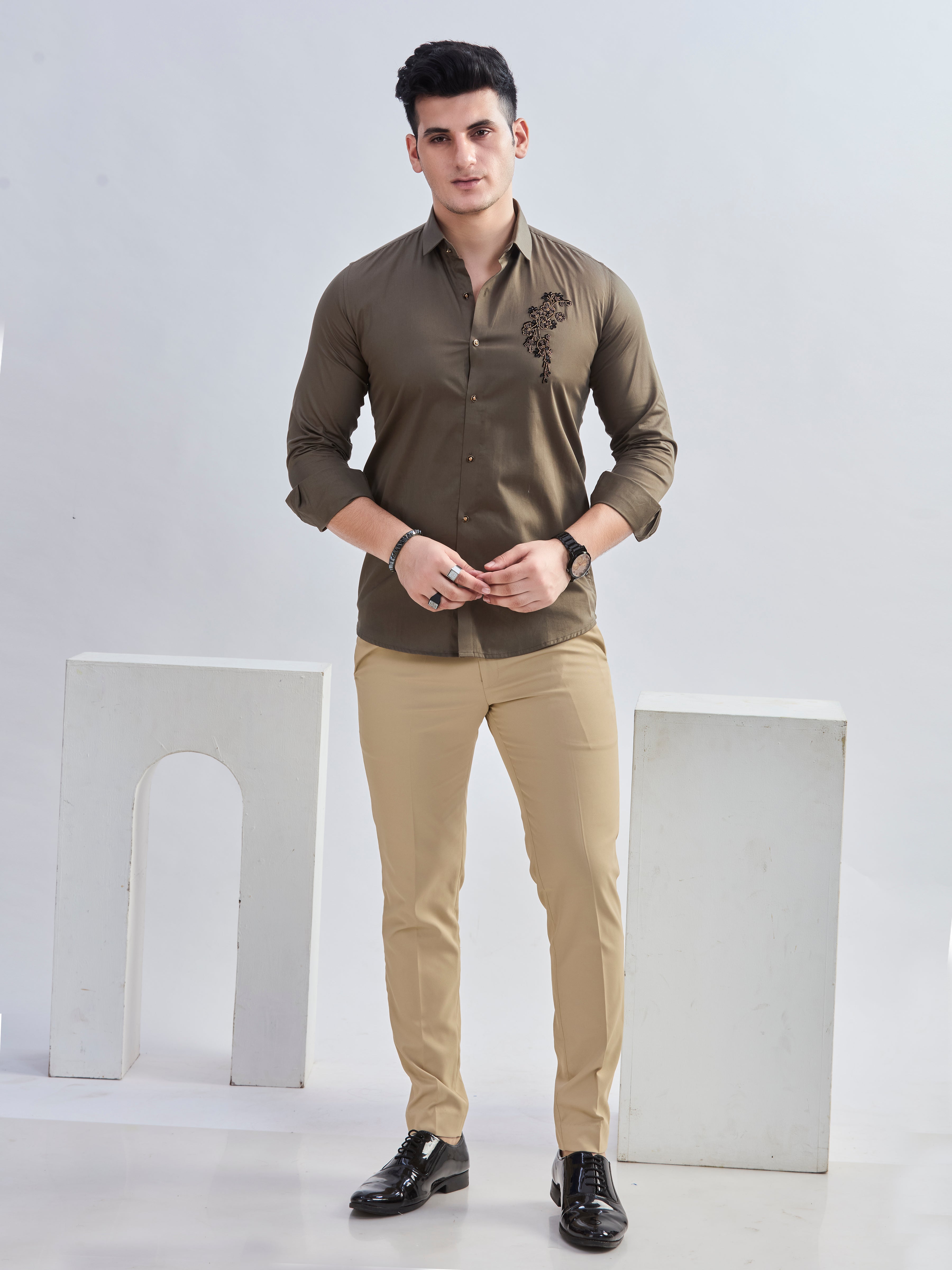 Embro Shirt Green