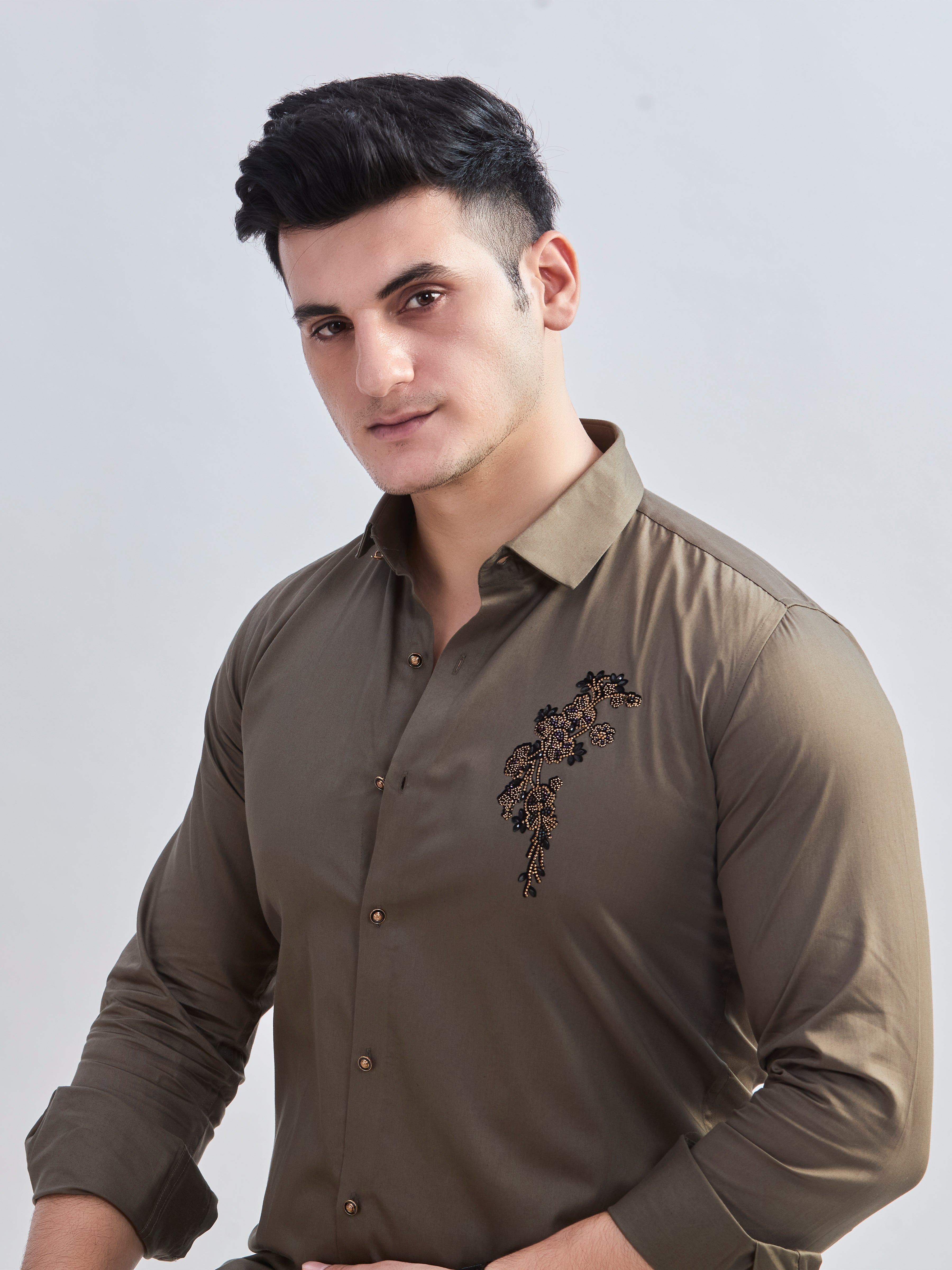 Embro Shirt Green