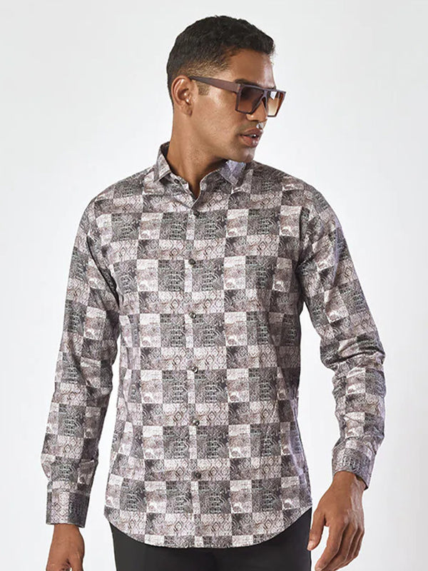 Stylish Multicolor Checks Shirt