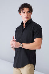 ITALIAN SATIN BLACK