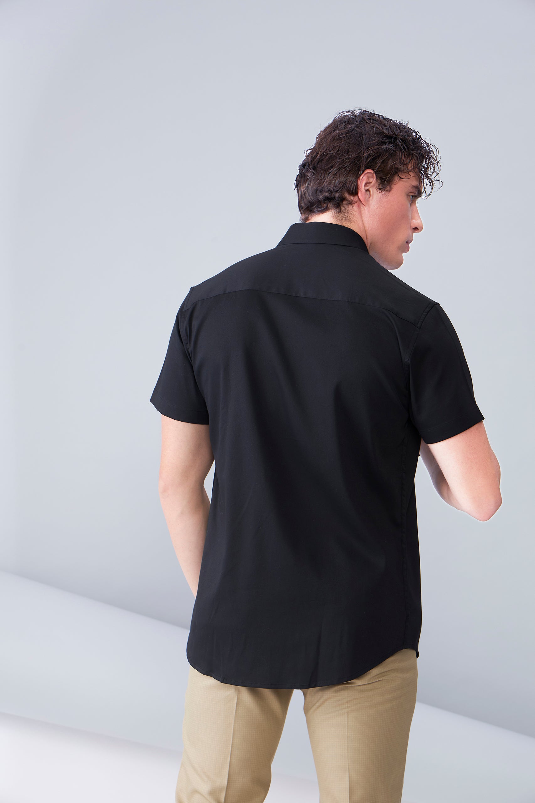 ITALIAN SATIN BLACK