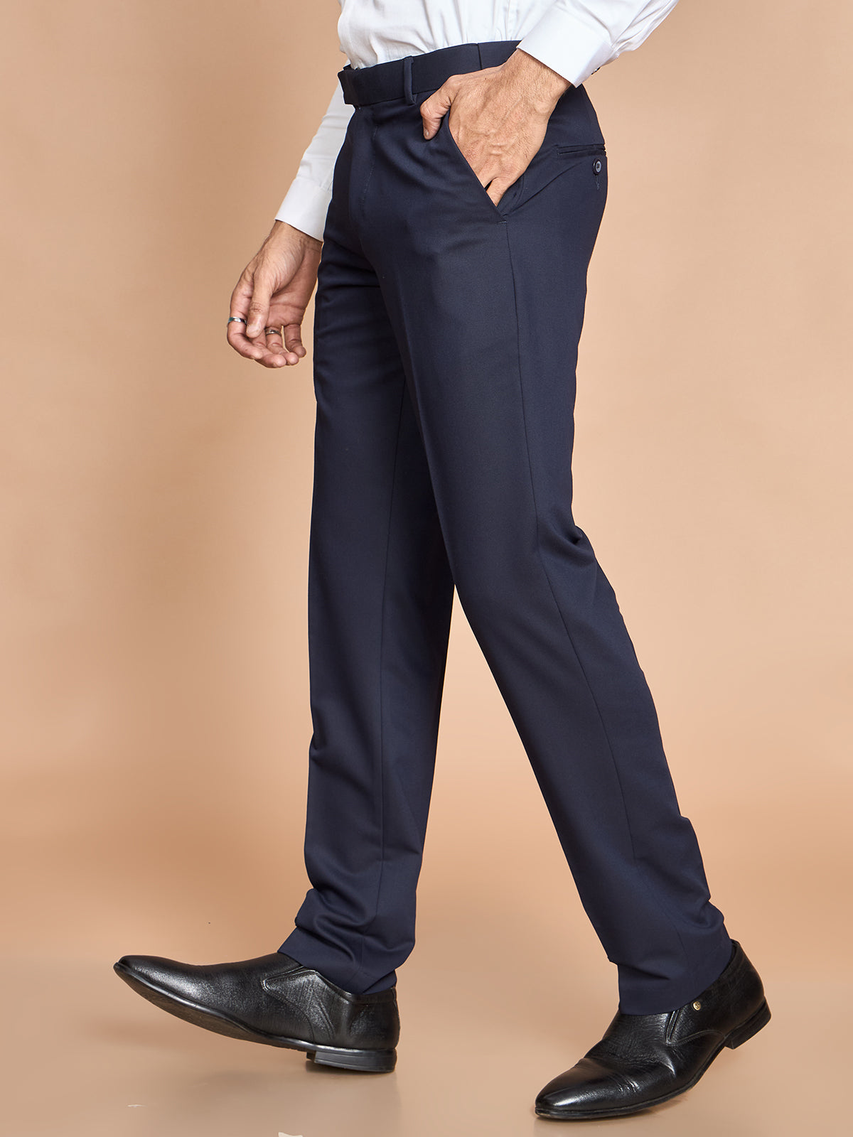 Sam  4 Way Pant-Navy Blue