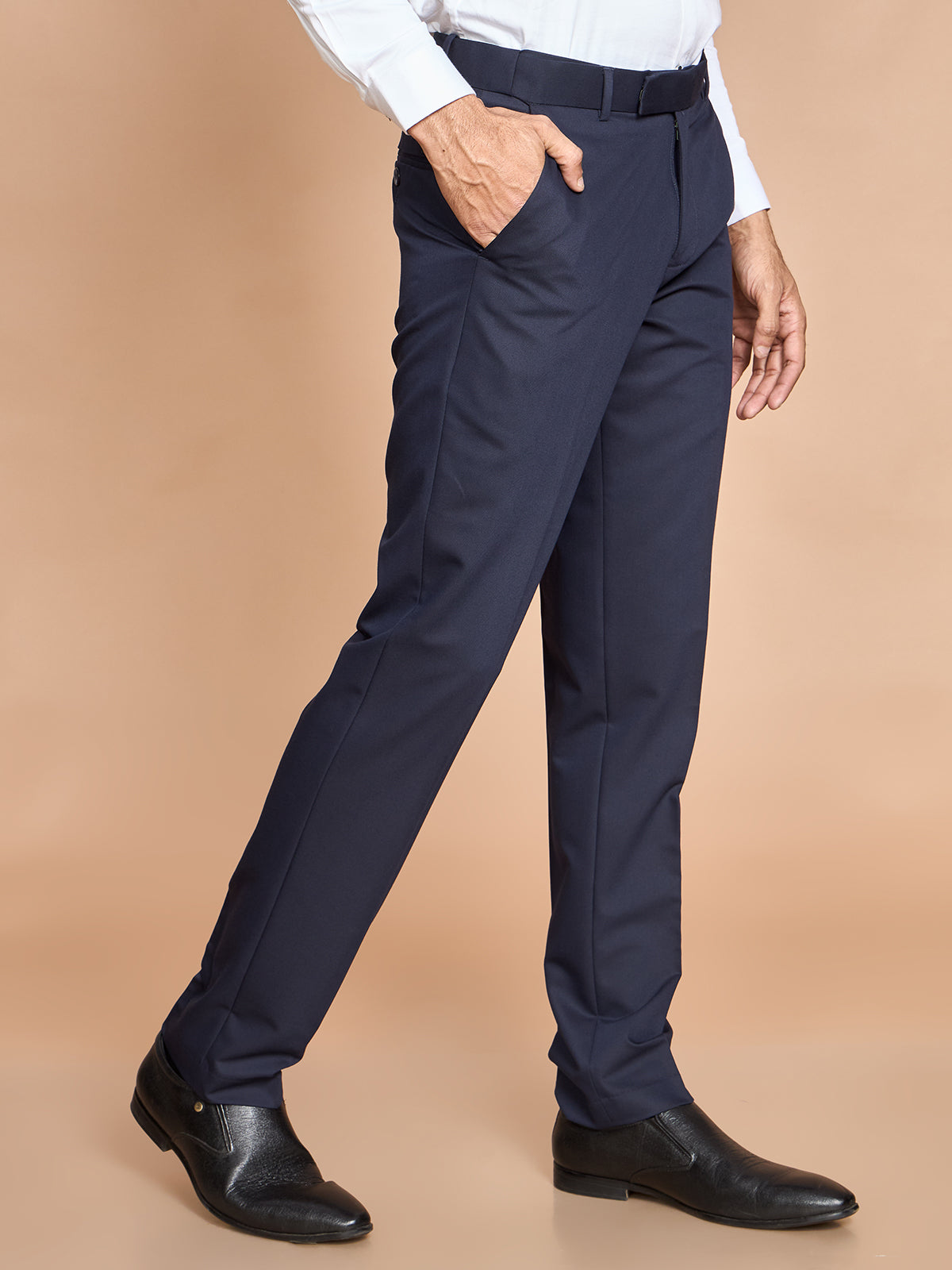 Sam  4 Way Pant-Navy Blue