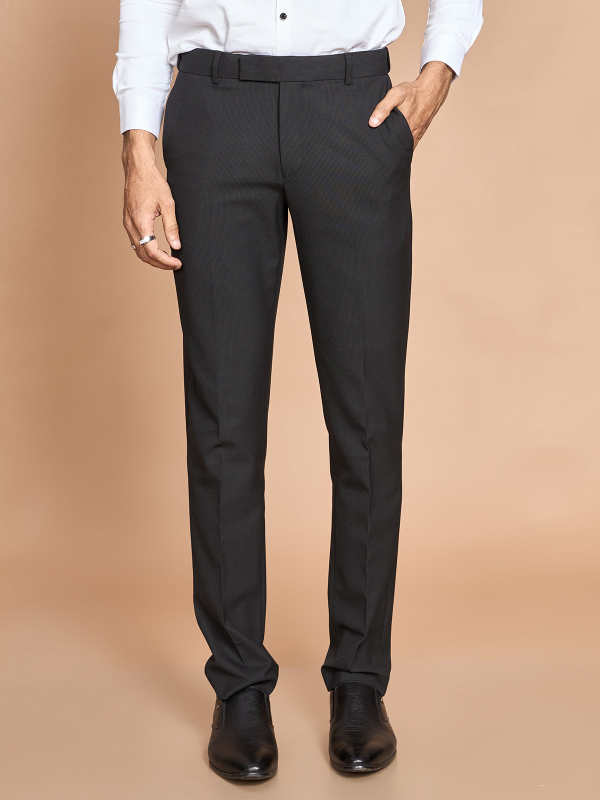 Strip 4 Way Stretch Pant-Black
