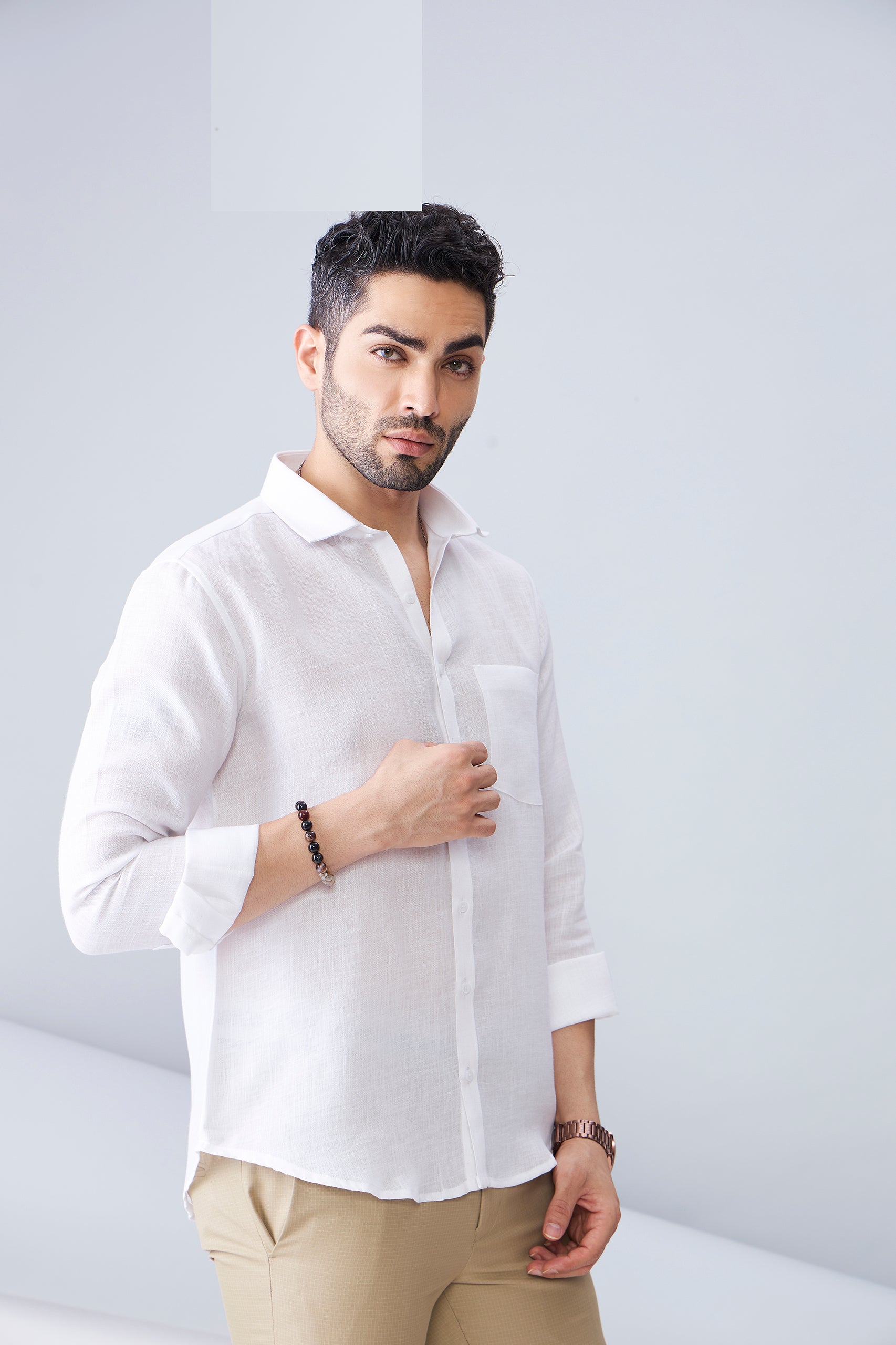 ORGANIC LINEN WHITE