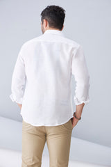 ORGANIC LINEN WHITE