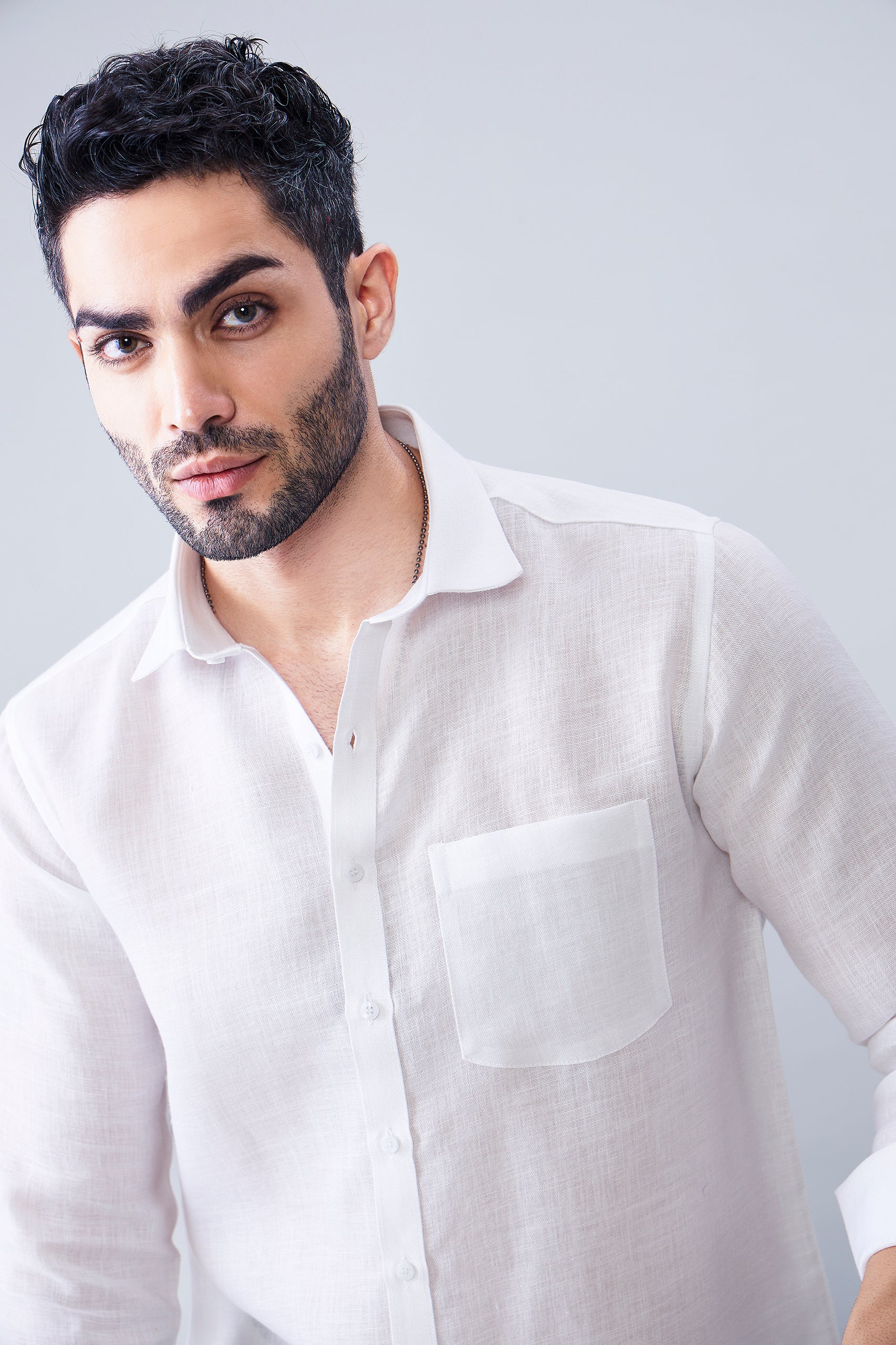 ORGANIC LINEN WHITE